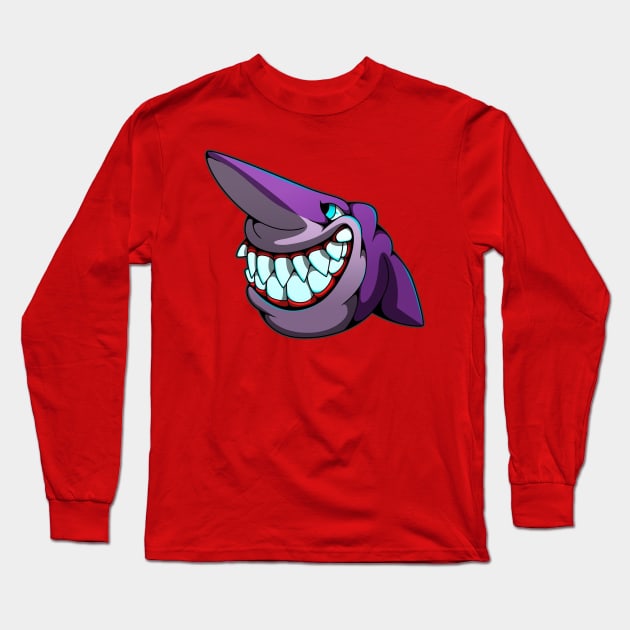 Goblin Shark Long Sleeve T-Shirt by mikadigital